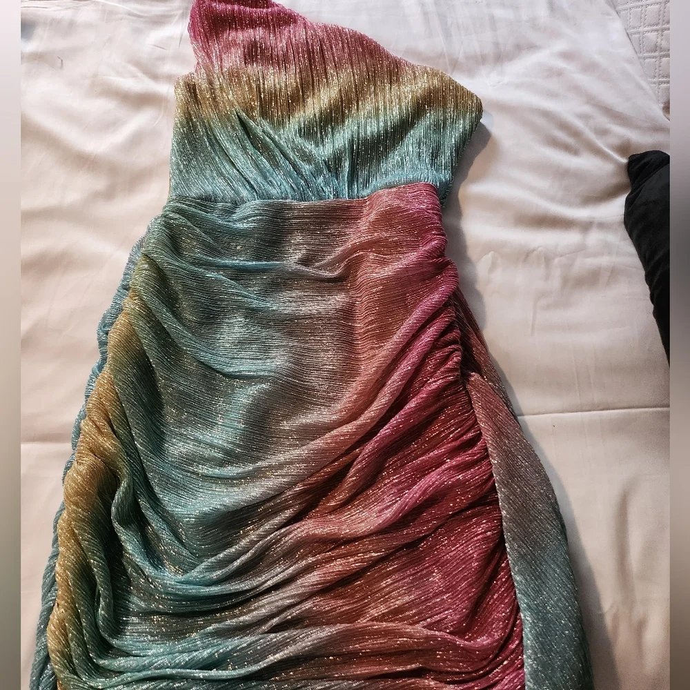 Patbo Prism Lurex Mini Dress - Picture 14 of 15